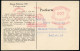 HAMBURG/ 1/ HAMBURG-AMERIKA LINIE/ NORDLANDFAHRTEN 1929 (6.4.) AFS Francotyp (Ozeandampfer) Auf Grüner Telegramm-Ak: Hap - Maritime