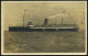 HAMBURG/ *1an 1929 (17.8.) 1K-Brücke  Auf EF 10 Pf. Friedr. D. Große + Viol. 1K-Steg-HdN: Auf Hoher See/an Bord/des/Turb - Marítimo