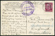 KÖNIGSBERG (PR.) 1/ Rechtzeitig/ Postreisescheck/ Besorgen! 1934 (16.8.) MWSt Auf EF 15 Pf. Hindenbg. + Viol. 2K-HdN: Se - Maritime