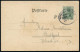 KONSTANZ-BREGENZ/ SCHIFFSPOST/ KURS 5 1900 (26.7.) Oval-BPA Auf EF 5 Pf. Germania "Reichspost", Grün Auf Monochromer Fot - Marítimo