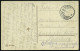 DEUTSCHES REICH 1915 (30.11.) Color-Feldpost-Ak.: S.M.S. Augsburg = Marine-Schiffspost No. 2 , 1K-Steg: BREKLUM/(Kr. HUS - Maritime