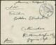 DEUTSCHES REICH 1915 (21.4.) 1K-BPA.: KAIS. DEUTSCHE/MARINE-/SCHIFFSPOST/No.30 = S.M.S. "Rheinland" (Linienschiff) Am 21 - Marítimo