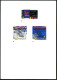 Delcampe - Hannover 1999 (Feb.) 110 Pf. "EXPO 2000 Hannover", 25 Verschiedene Color-Alternativ-Entwürfe Der Bundesdruckerei Auf 6 E - Otros & Sin Clasificación