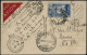 FRANKREICH 1937 (11.8.) SSt.: PARIS/ *EXPOSITION DE 1937* 2x Auf EF 1,50 F. Expo 1937, Klar Gest. Flp.-Sonder-Kt.: Expo  - Other & Unclassified