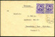 ÄGYPTEN 1934 (20.4.) 10 M. "10. UPU-Kongreß Kairo", Reine MeF: Paar , Rs. Viol. Schiffs-1L: M. S. "Saale", Klar Gest. Üb - UPU (Unión Postal Universal)