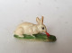 FIGURINE MARQUE INCONNUE  - ANIMAUX ANIMAL DE LA FERME - LAPIN (4) Pas Starlux, Clairet, Jim - Andere & Zonder Classificatie