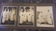 SNAPSHOT LOT DE 3 PHOTOS AMATEUR KKK KU KLUX KLAN SANS DOUTE ESPAGNE CIRCA 1930 NOMMEES - Krieg, Militär