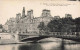 FRANCE - Paris - L'Hôtel De Ville Et Le Pont D'Arcole - AP - Animé - Carte Postale Ancienne - Plazas
