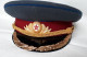 CASQUETTE OFFICIER NKVD KGB URSS GUERRE FROIDE STALINE POLICE POLITIQUE - Copricapi