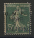 SYRIE POSTE AERIENNE N° 1 Cote 275 € 1 Pi Sur 5 Ct Vert Neuf * (MH) TB - Airmail