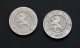 10 Cent X2  1861 + 1862 Leopold I - 10 Centimes