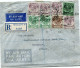 SINGAPOUR LETTRE RECOMMANDEE PAR AVION DEPART SINGAPORE 11 MY 37 POUR LA FRANCE - Singapore (...-1959)