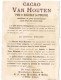 Cacao Van Houten Année 1900 - Van Houten