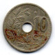 BELGIUM - 10 Centimes, Nickel-Brass, Year 1930, KM # 96, Dutch Legend - 10 Centimes