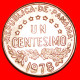 * USA (1961-1993): PANAMA  1 CENTESIMO 1978 URRACA (?-1531)!  · LOW START! · NO RESERVE!!! - Panama