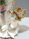 -SUPERBE GRAND VASE De MARIEE PORCELAINE De PARIS XIXe Décor Fleurs Peintes   E - Jarrones