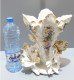 Delcampe - -SUPERBE GRAND VASE De MARIEE PORCELAINE De PARIS XIXe Décor Fleurs Peintes   E - Jarrones