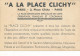 Carte Illustrateur Germaine Bouret Carte Publicitaire A La Place Clichy Tapis De La Place Clichy - Bouret, Germaine