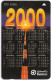 Bahrain - Batelco (GPT) - Calendar 2000 - 49BAHG - 1999, Used - Bahrein