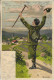 ILLUSTRATEUR PEINTRE ALLEMAND ALFRED MAILICK - CARTE CACHET ROND MUNICH BAVIERE 1902, MARQUE POSTALE A VOIR, - Mailick, Alfred