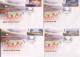 Football - Soccer WC 2018 Russia 12 Sets -48 FDCs - ALL 12 Postmarks (all 12 Cities) - 2018 – Rusia