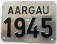 Velonummer Aargau AG 45 - Placas De Matriculación