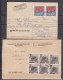 Sowjetunion Partie 4 Belege Dabei Sonderumschlag 1858-1957,R-o Kiev,prov.R-Zettel Und MeF 2505 (6) - Storia Postale