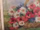 Ancien Tableau Bouquet De Fleurs Printanières - Huiles
