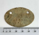 Plaque D'identité Allemande German Dog Tag Imperial German Army Soldiers ID 1878 Model Prussian Army - 1914-18