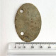 Delcampe - Plaque D'identité Allemande German Dog Tag Imperial German Army Soldiers ID 1878 Model Prussian Army - 1914-18