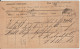 1880 - BOHEME - CP ENTIER Avec REPIQUAGE PRIVE BÖHMISCHE UNION BANK ! De PRAG => BRÜX - Briefkaarten