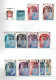 Delcampe - MONACO / BEAU LOT DE TIMBRES DANS CARNET A CHOIX NEUFS ET QUELQUES OBLITERES - Collections, Lots & Séries