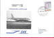 DANMARK - FIRST SAS FLIGHT A300 FROM KOPENHAGEN TO BARCELONA* 30.9.1980* SU BUSTA UFF2CIALE GRANDE - Airmail