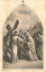 RELIGION - Christianisme - Chemin De La Croix - Jésus Rencontre Une Sainte Mère - Carte Postale Ancienne - Lieux Saints