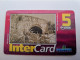 ST MARTIN / INTERCARD  5 EURO  PONT DE DURAT          NO 093   Fine Used Card    ** 15146 ** - Antilles (French)