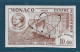 Monaco Poste Aérienne N°80** Non Dentelé, Essai De Couleur. Agence Internationale De L'énergie Atomique. .RARE. - Varietà