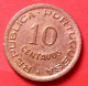 Colonia Da ANGOLA , 10 CENTAVOS, 1949 - KM 70 - AUNC - Angola