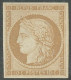 * No 1, Bistre-jaune, Quasiment **, Très Jolie Pièce. - TB. - R - 1849-1850 Ceres