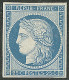 * No 4, Bleu, Très Frais. - TB. - RR - 1849-1850 Cérès