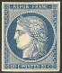 * Non émis. No 8a, Bleu Foncé, Très Frais. - TB. - R - 1849-1850 Cérès