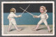 BAMBINI CHE GIOCANO ALLA SCHERMA - 1929 - ILLUSTRATORE COLOMBO - FECHTEN FENCING ESCRIME (ILS96) - Escrime