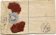 INDE ANGLAISE ENTIER POSTAL RECOMMANDE DEPART AMRITSAR JL 24 95 POUR NAROWAL ( PAKISTAN ) - 1882-1901 Empire