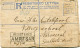 INDE ANGLAISE ENTIER POSTAL RECOMMANDE DEPART AMRITSAR JL 24 95 POUR NAROWAL ( PAKISTAN ) - 1882-1901 Empire