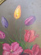 Delcampe - Tableau Bouquet De Fleurs Tulipes & Roses Signé - Huiles