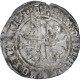 France, Charles VII, Blanc Aux Lis Accotés, Poitiers ?, B+, Billon - 1422-1461 Karel VII