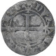 France, Charles VI, Double Tournois, Dijon, TB+, Billon, Gadoury:393 - 1380-1422 Charles VI Le Fol