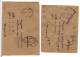EGYPT - 2 COVERs Ministry Of Defense,  Mi.121,126 Service  (BB257) - Cartas & Documentos