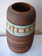 Delcampe - Vase West Germany - Céramique Sawa - Polychrome - Altri & Non Classificati