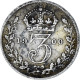 Monnaie, Grande-Bretagne, Victoria, 3 Pence, 1900, TB+, Argent, KM:777 - F. 3 Pence