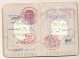 Delcampe - FRANCE - Passeport Voyageur Marseillais Entièrement Rempli De Visas Chinois + Hong-Kong, Bangkok... Fiscaux 150F/200F - Briefe U. Dokumente